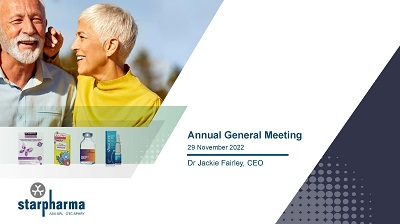 2022 Annual General Meeting - CEO's presentation